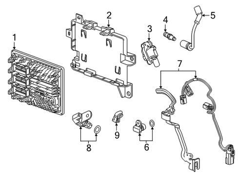 2023 Chevy Express 2500 Ignition System Diagram