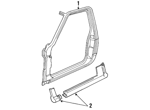 1991 GMC Syclone Uniside Diagram