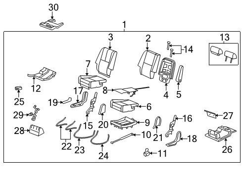 2008 Cadillac Escalade Heated Seats Diagram 6 - Thumbnail