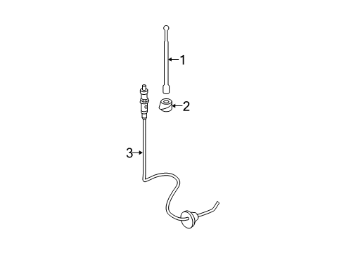 2017 Chevy Express 2500 Antenna & Radio Diagram