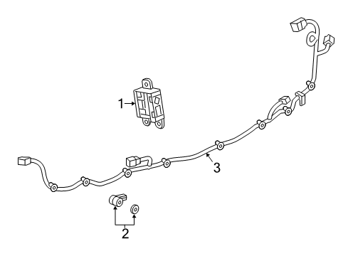 2022 Buick Encore Electrical Components Diagram