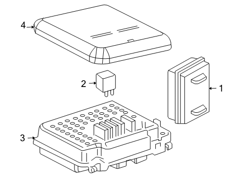 2004 Oldsmobile Bravada Fuel Supply Diagram