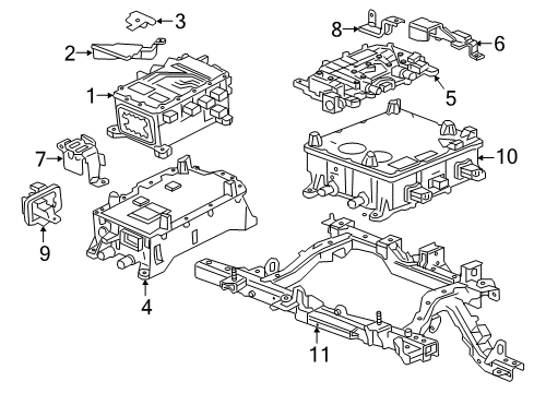 2020 Chevy Bolt EV Battery Charger Diagram for 24048098