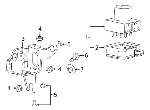 2017 Buick Regal Anti-Lock Brakes Diagram