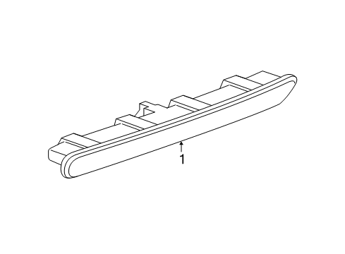 2014 Chevy Camaro High Mount Lamps Diagram