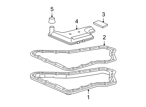 2006 Buick Lucerne Transaxle Parts Diagram