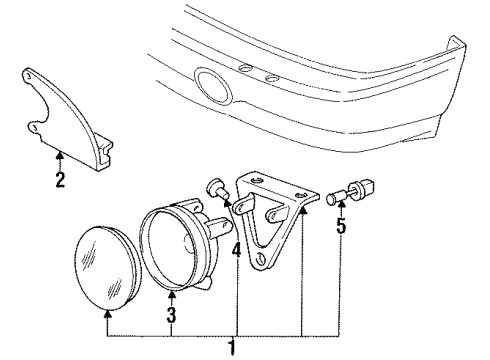 1999 Pontiac Bonneville Fog Lamps Diagram