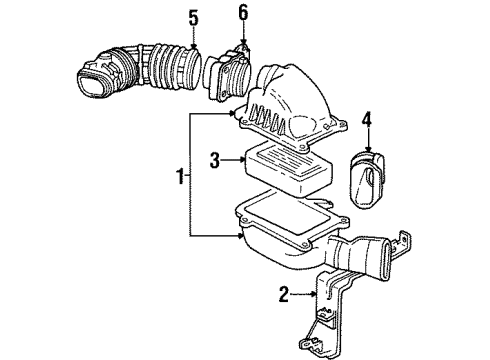 1998 Chevy Monte Carlo Air Intake Diagram