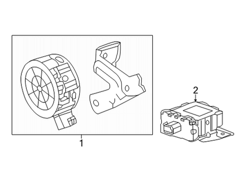 2023 Chevy Bolt EUV Module Diagram for 42731430