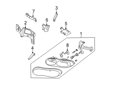 1999 Chevy Camaro Bulbs Diagram