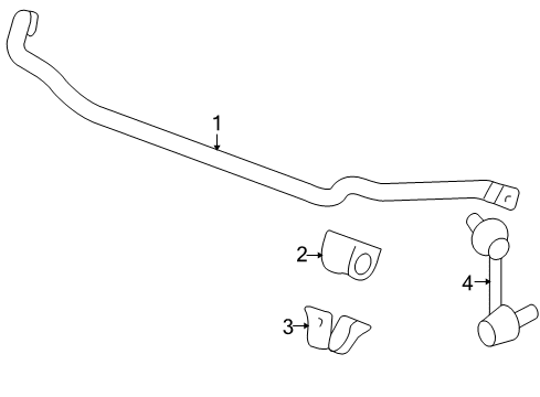 2007 Saturn Sky Front Suspension Components, Lower Control Arm, Upper Control Arm, Stabilizer Bar Diagram
