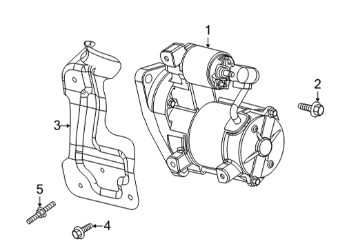2020 GMC Sierra 2500 HD Starter, Electrical Diagram 1 - Thumbnail