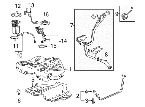 2014 Buick LaCrosse Senders Diagram 2 - Thumbnail