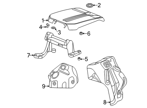 2022 Cadillac CT5 Turbocharger Diagram