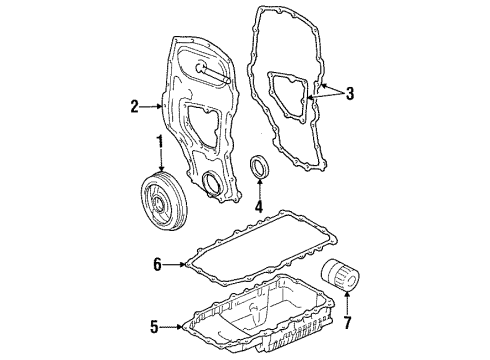 1993 Oldsmobile Achieva Filters Diagram