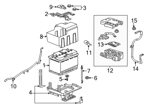 2022 Chevy Equinox Battery Diagram