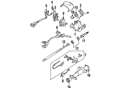 1999 GMC Yukon Ignition Lock Diagram