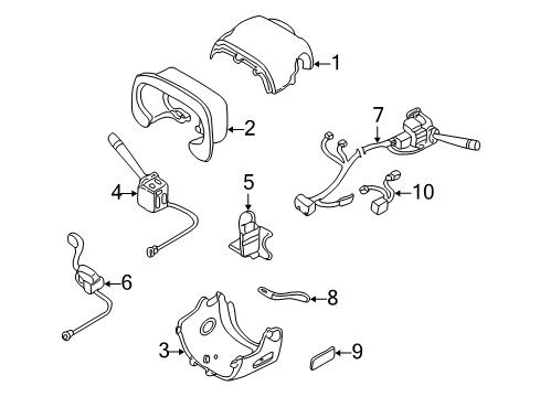 2003 Cadillac Seville Cruise Control System Diagram