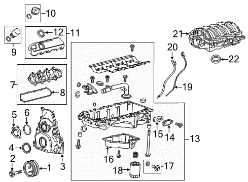 2017 GMC Yukon Intake Manifold Diagram