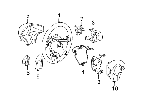 2010 Chevy HHR Cruise Control System Diagram