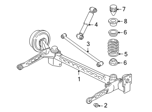 2008 Chevy Uplander Rear Suspension Diagram