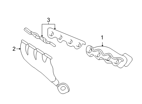 2011 Cadillac DTS Exhaust Manifold Diagram