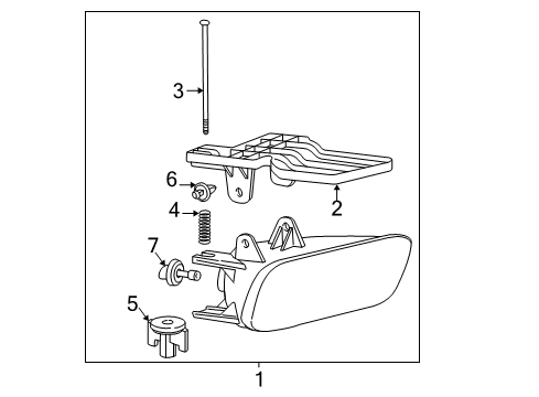 2002 GMC Sierra 3500 Bulbs Diagram