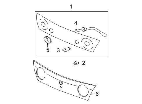2005 Chevy Impala Backup Lamps Diagram