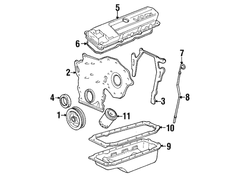 1993 Cadillac Eldorado Filters Diagram