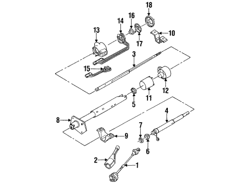 1993 GMC C2500 Suburban Switches Diagram