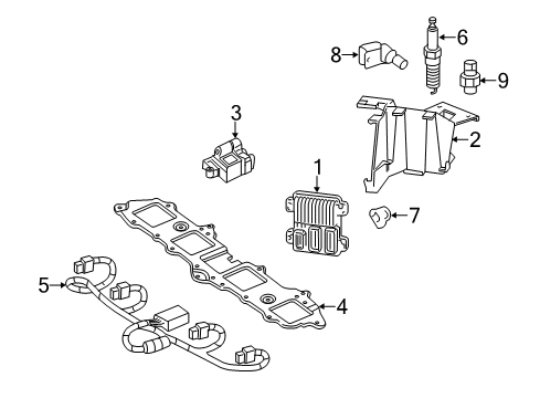 2014 Chevy Silverado 2500 HD Ignition System Diagram