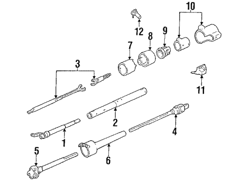1990 GMC S15 Jimmy Ignition Lock Diagram