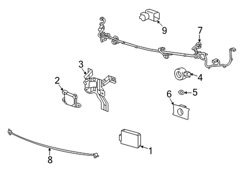 2022 Cadillac CT4 Automatic Temperature Controls Diagram 2 - Thumbnail