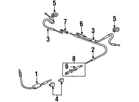 2003 Oldsmobile Aurora Parking Brake Diagram