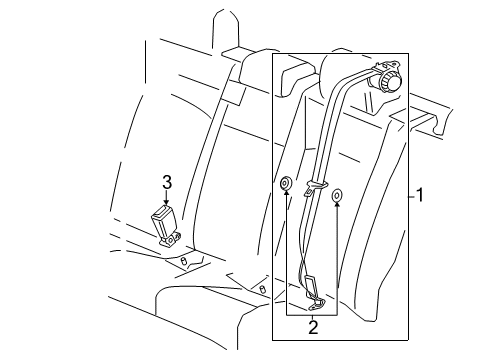 2012 Chevy Volt Seat Belt Diagram