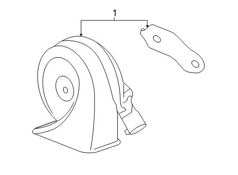 2007 Saturn Sky Horn Diagram
