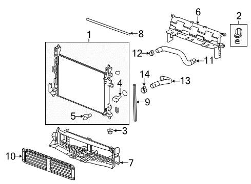 2019 Chevy Bolt EV ECM Diagram for 24291203