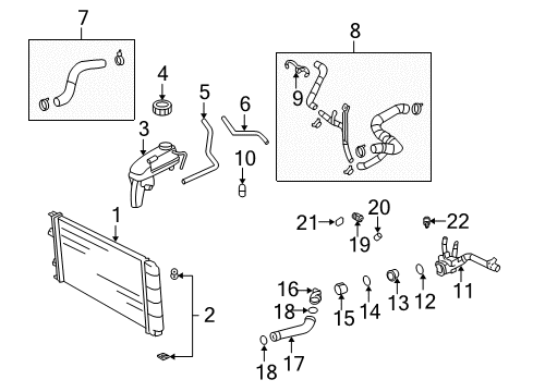 2004 Chevy Cavalier Throttle Position Sensor Diagram for 88984165
