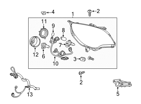 2017 Chevy Equinox Headlamps Diagram