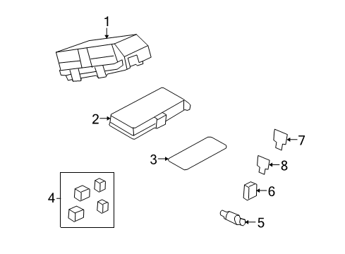 2008 Saturn Aura Fuse & Relay Diagram