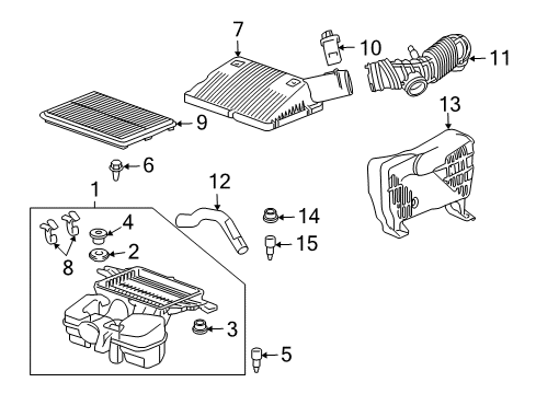 2007 Saturn Sky Air Intake Diagram