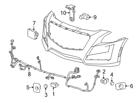 2018 Cadillac CTS Automatic Temperature Controls Diagram 2 - Thumbnail