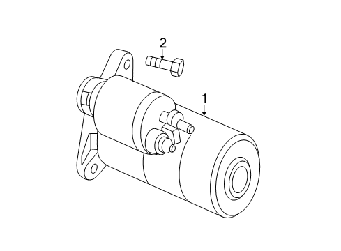 2010 Chevy HHR Starter Diagram