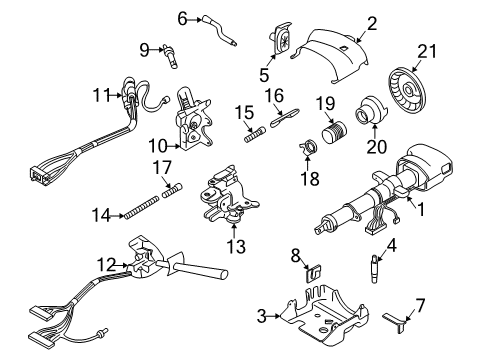 2004 Chevy S10 Ignition Lock Diagram