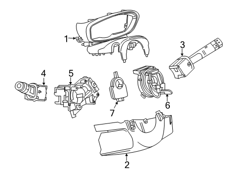 2022 Chevy Trax Switches Diagram