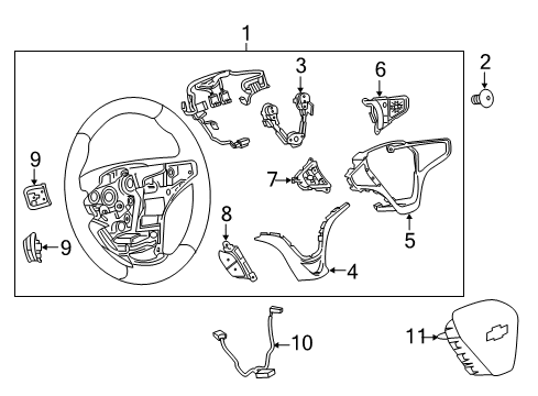 2017 Chevy Volt Cruise Control System Diagram