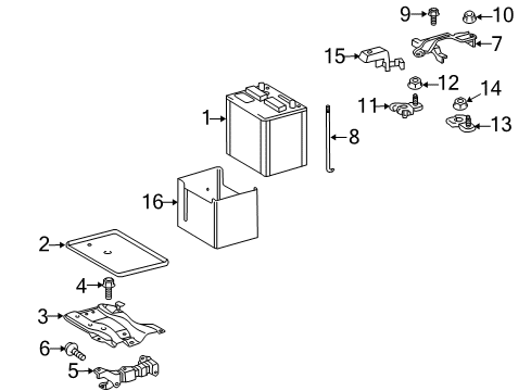 2010 Pontiac Vibe Negative Term Diagram for 19204244