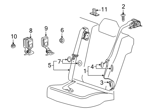 2017 Buick Regal Seat Belt Diagram