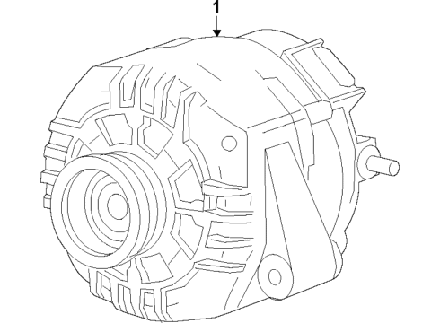 2022 Chevy Corvette Alternator Diagram
