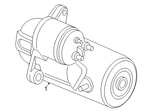 2008 Saturn Aura Starter Diagram